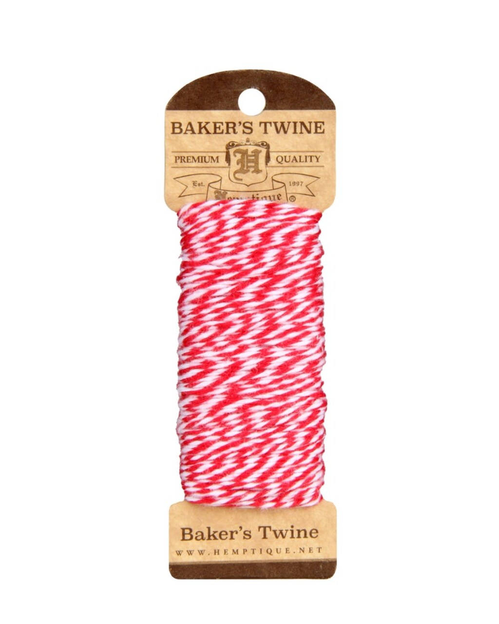 Hemptique Cotton Bakers Twine Long Mini Cards Eco Friendly Sustainable Naturally Grown Jewelry Bracelet Making Paper Crafting Scrapbooking Bookbinding Mixed Media Crocheting Macrame Seasonal Holiday Gift Wrapping Outdoor Gardening